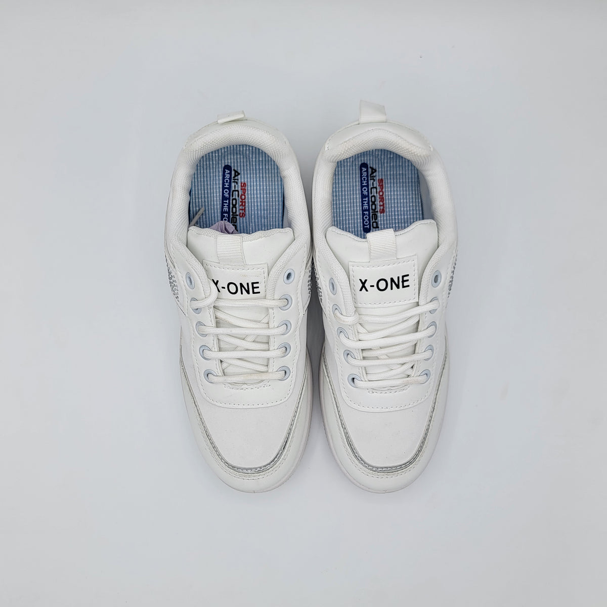 Rhinestone Shimmer Sneakers