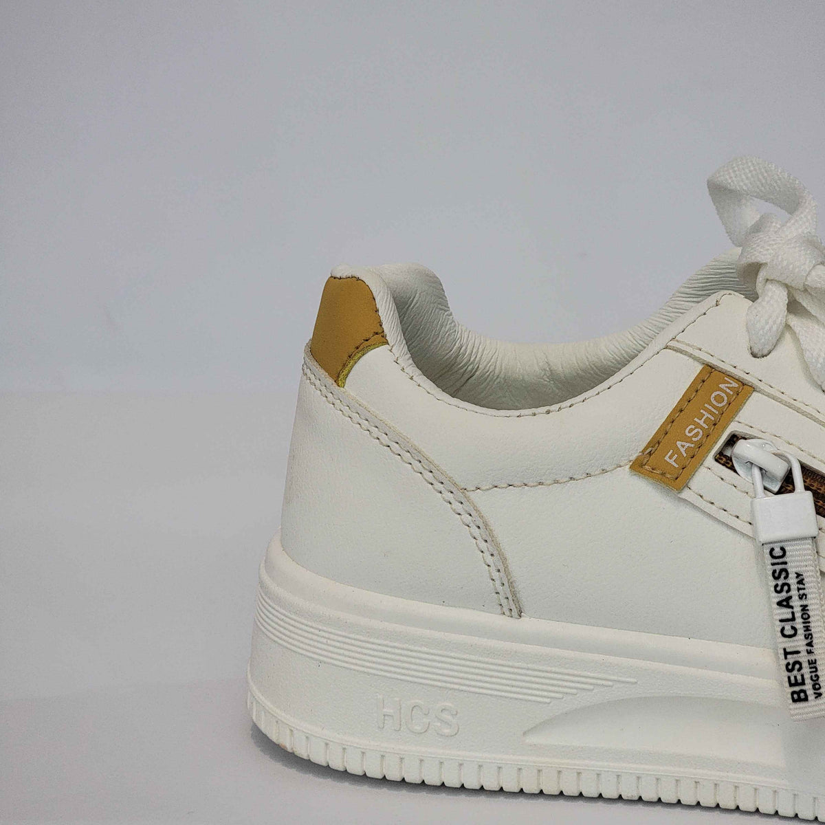Best Classic Zipper Accent Sneakers