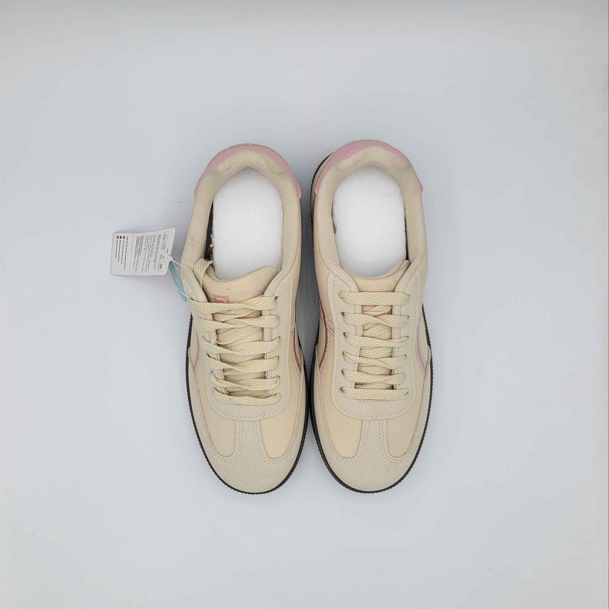 Deluxe Cross-Stripe Low-Top Runners