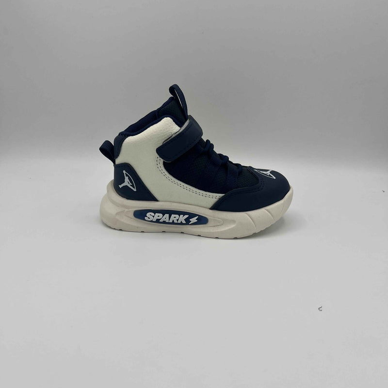 Fashion Spark Series Mid-Top Athletic Sneakers (Hlb-03)