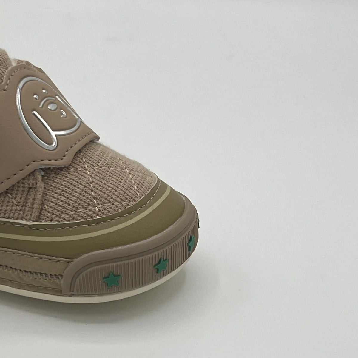 Feiertu Quilted Dog Embossed Soft Warm Crib Booties (6008)