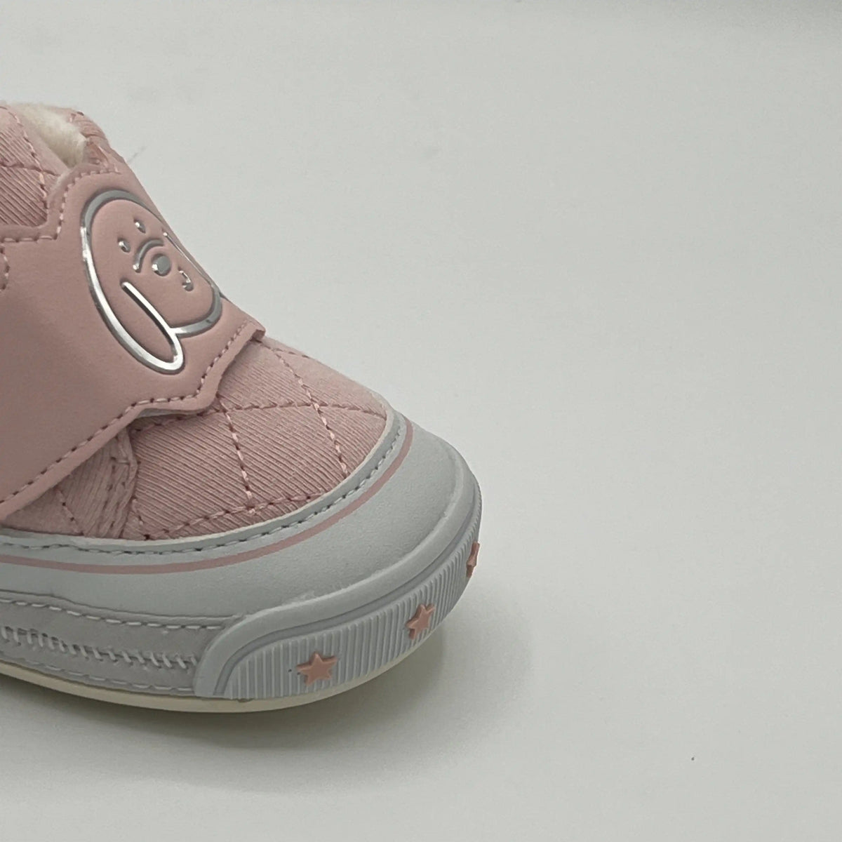 Feiertu Quilted Dog Embossed Soft Warm Crib Booties (6008)