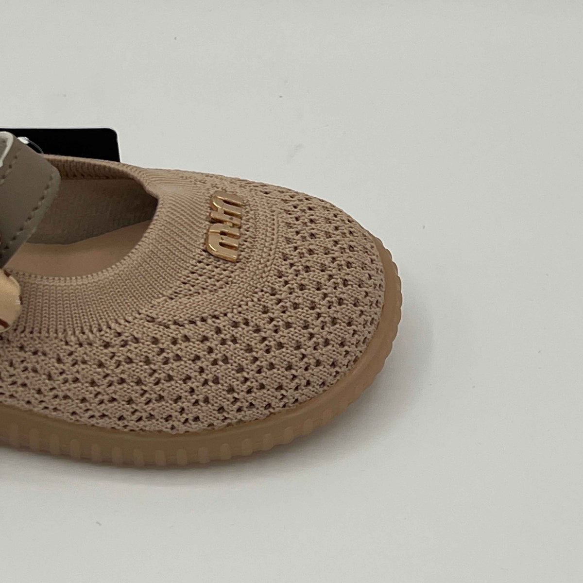 Flower Knit Ballerina Shoes - A-90
