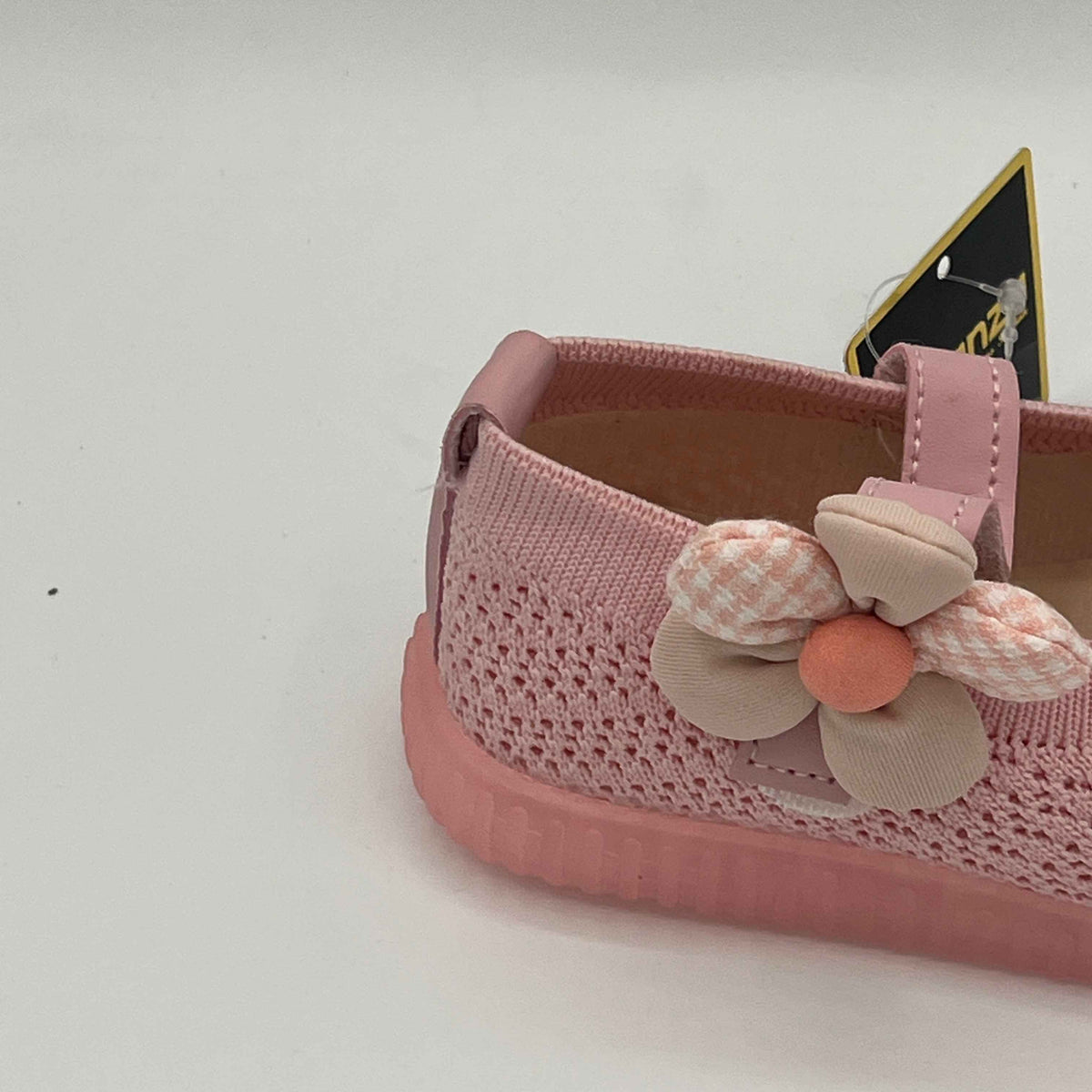 Flower Knit Ballerina Toddler Shoes - A-90