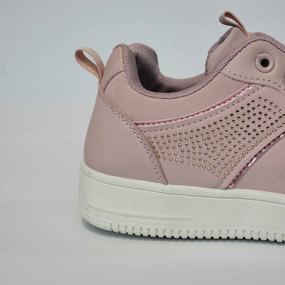 Rhinestone Shimmer Sneakers