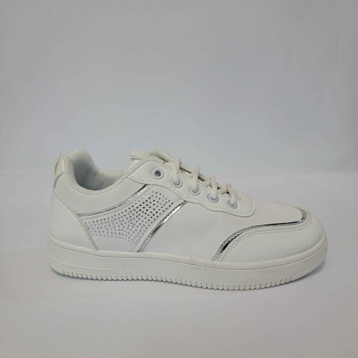 Rhinestone Shimmer Sneakers
