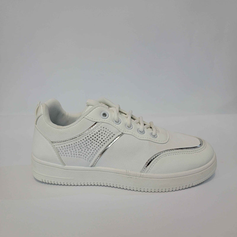 Rhinestone Shimmer Sneakers