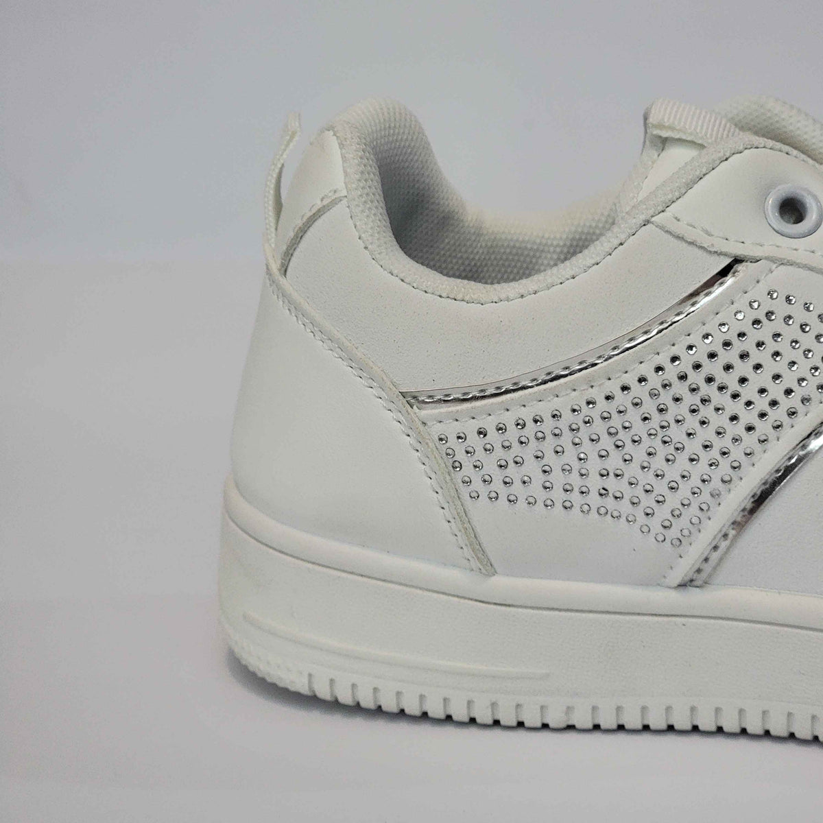 Rhinestone Shimmer Sneakers