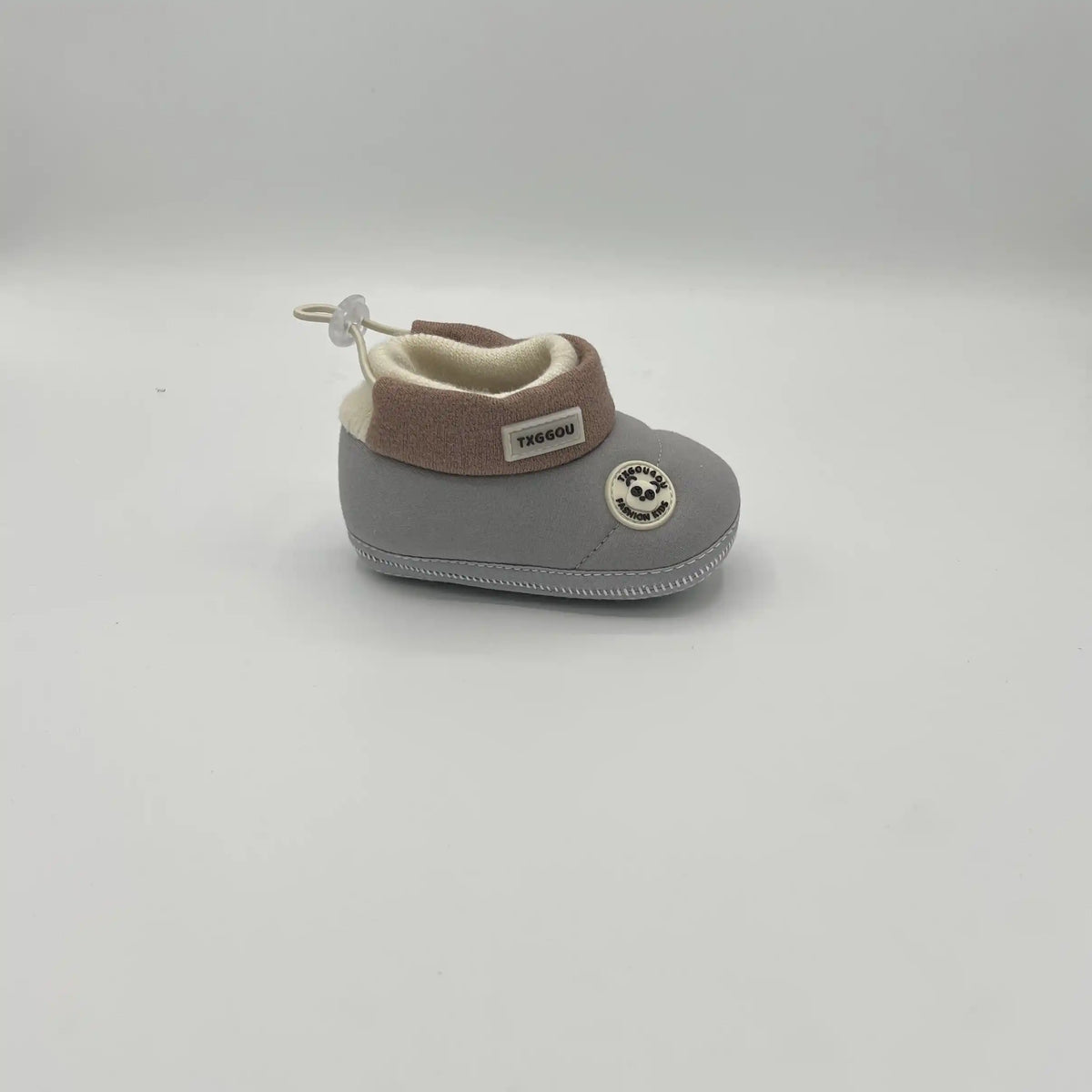 TXGGOU Bear Emblem Soft Warm Infant Booties (6611)