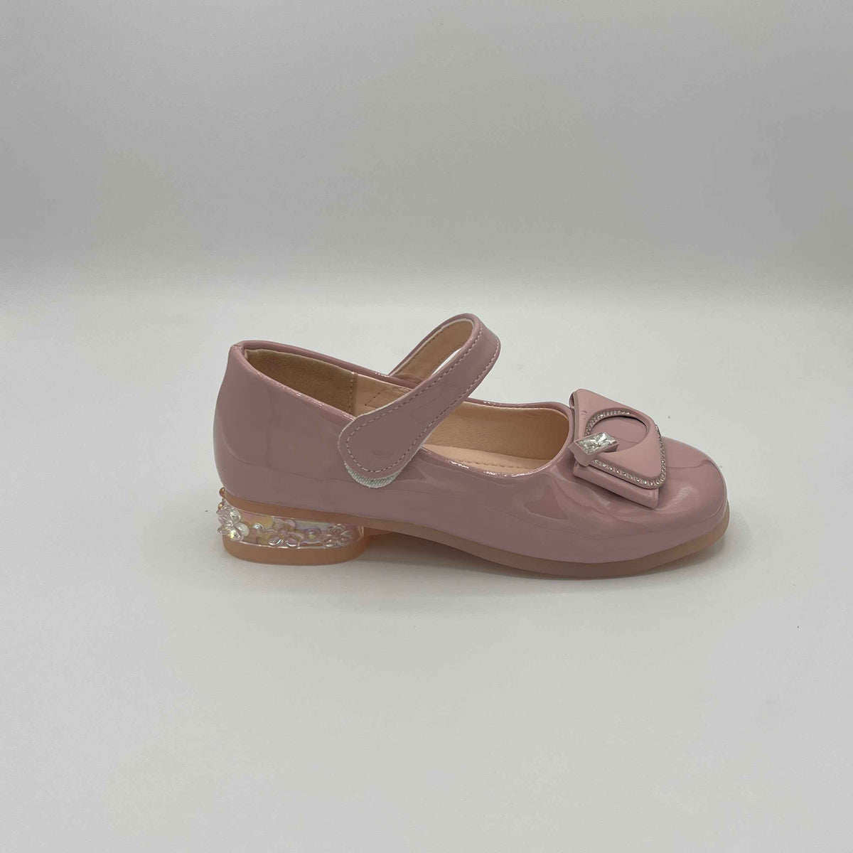 Vanza Girls Crystal Bow Mary Jane Shoes