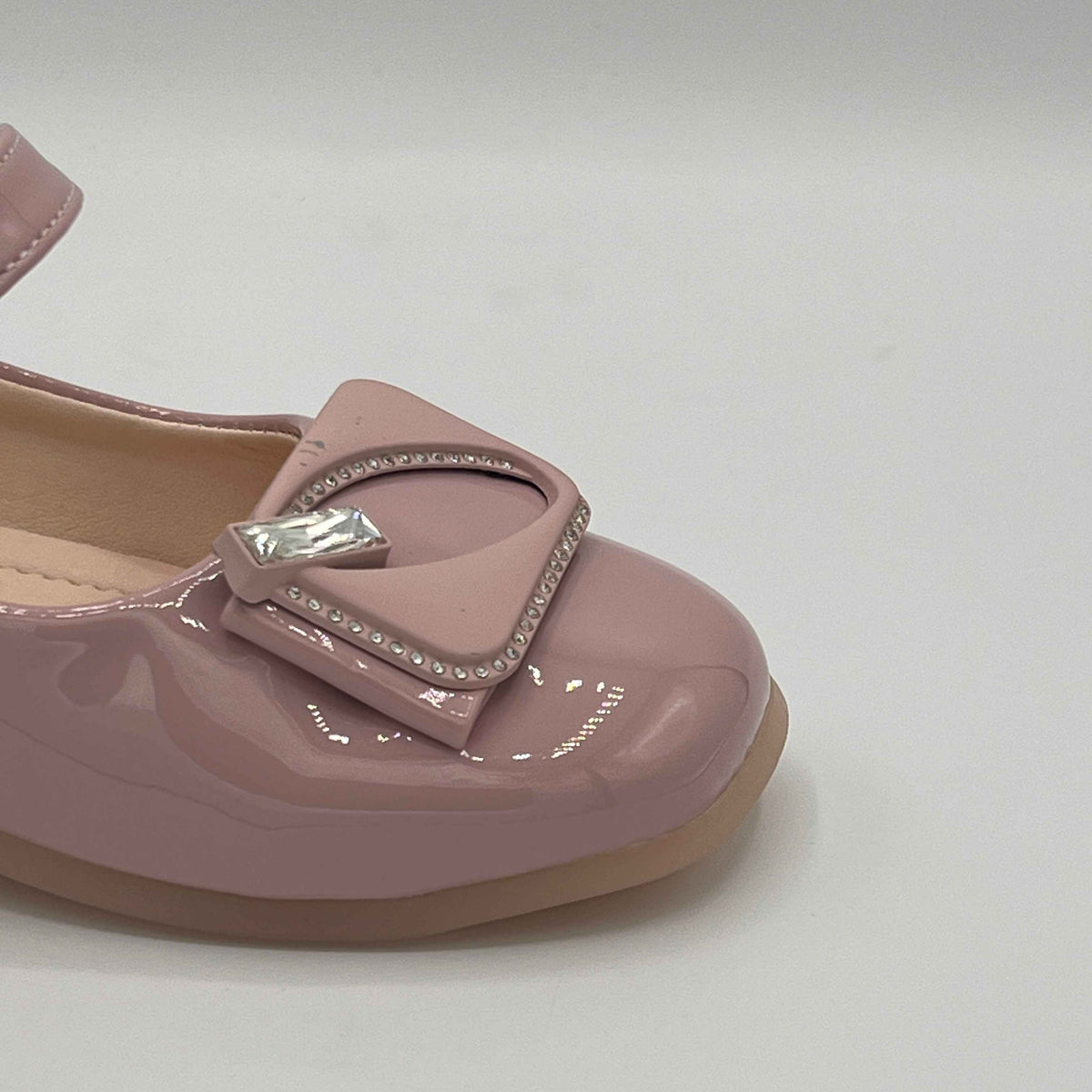Vanza Girls Crystal Bow Mary Jane Shoes