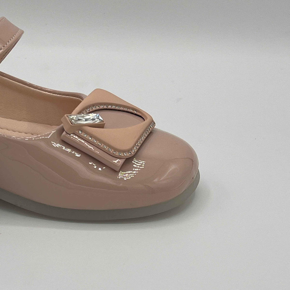 Vanza Girls Crystal Bow Mary Jane Shoes